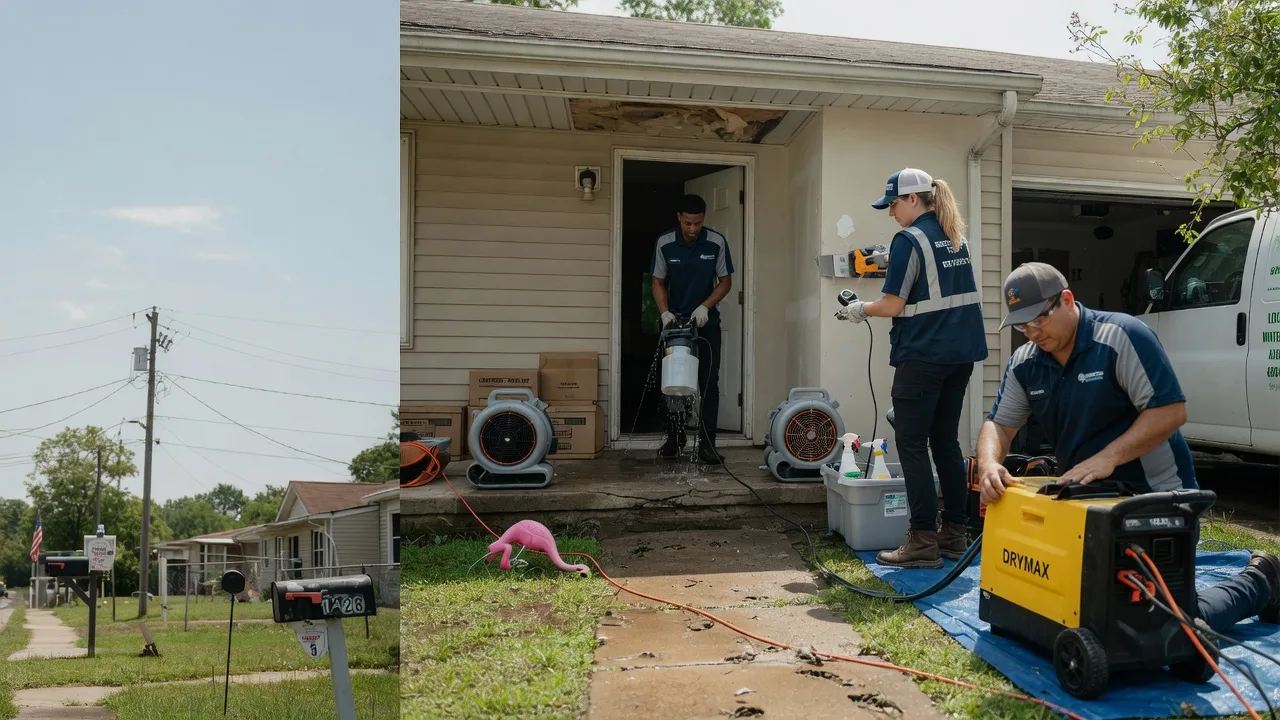 Storm Damage Water Removal in Spade, TX near me